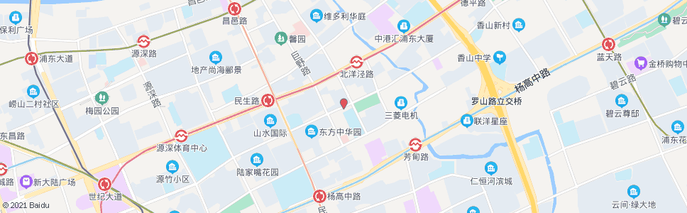 上海苗圃路羽山路_公交站地图_上海公交_妙搜公交查询2024