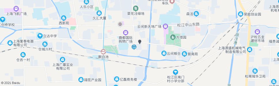 上海松汇路谷阳南路_公交站地图_上海公交_妙搜公交查询2024