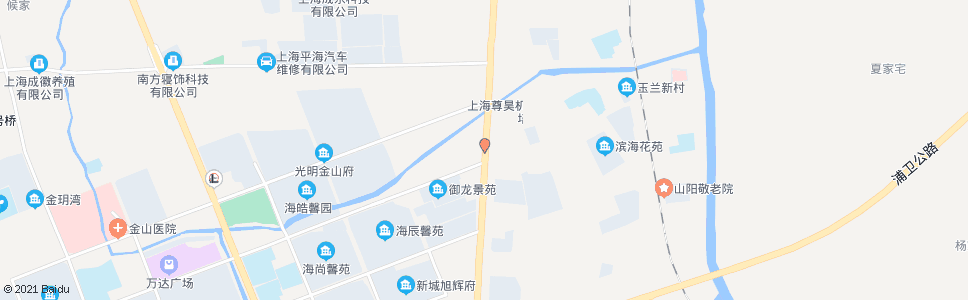 上海亭卫公路龙皓路(招呼站)_公交站地图_上海公交_妙搜公交查询2024