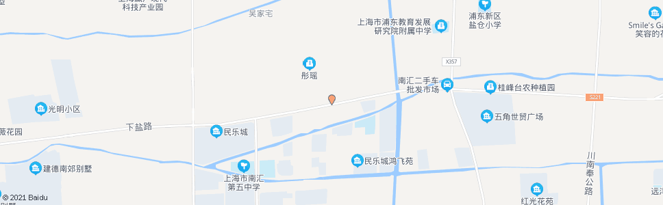 上海下盐路南团路(永安村)_公交站地图_上海公交_妙搜公交查询2024