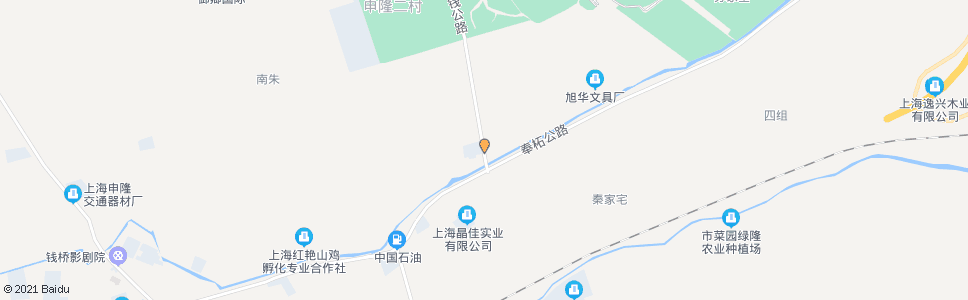 上海沿钱公路奉柘公路_公交站地图_上海公交_妙搜公交查询2024