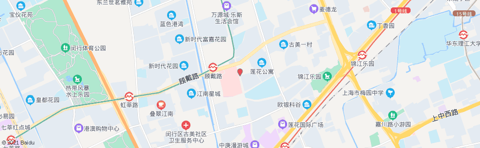 上海万源路顾戴路(儿科医院)_公交站地图_上海公交_妙搜公交查询2024