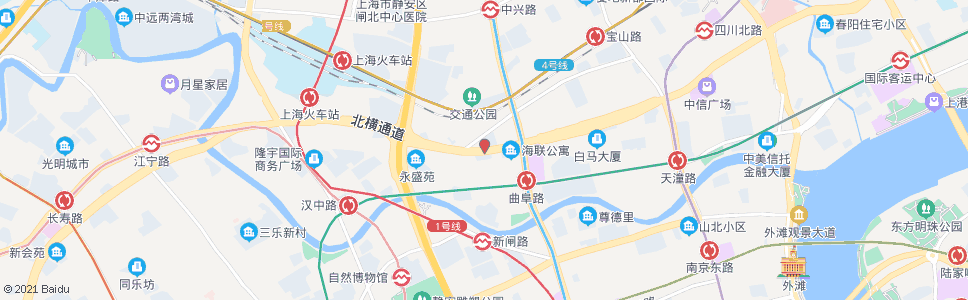 上海海宁路晋元路_公交站地图_上海公交_妙搜公交查询2024