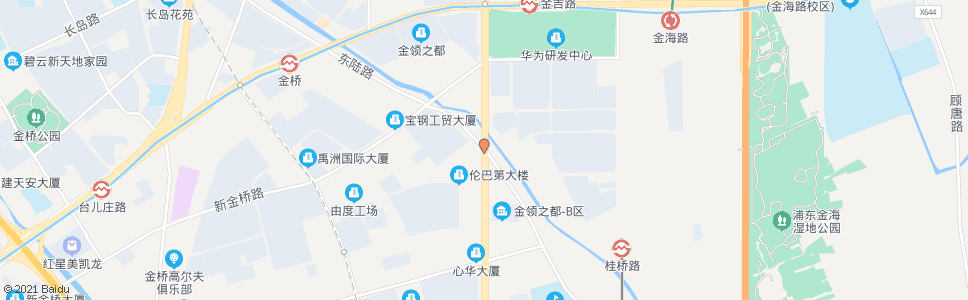 上海申江路唐陆路_公交站地图_上海公交_妙搜公交查询2024