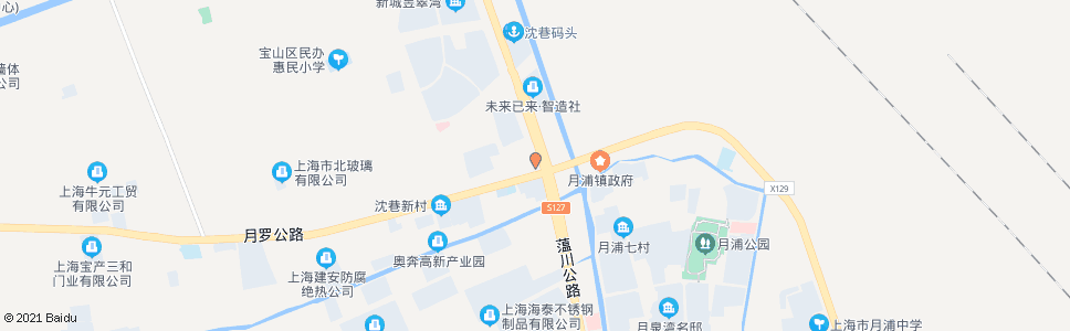 上海马泾桥(蕰川路月罗公路)_公交站地图_上海公交_妙搜公交查询2024