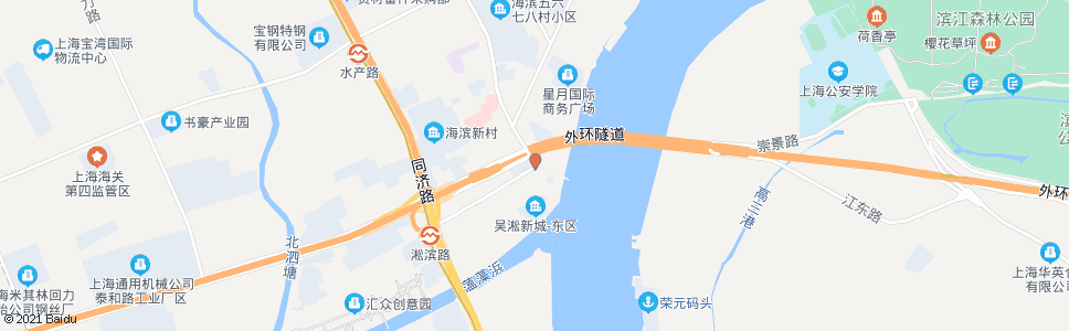 上海淞滨路牡丹江路(招呼站)_公交站地图_上海公交_妙搜公交查询2024