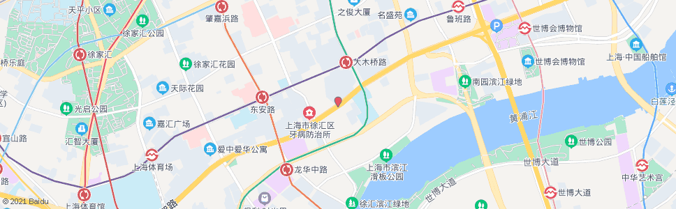 上海小木桥路中山南二路_公交站地图_上海公交_妙搜公交查询2024