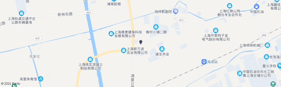 上海奉柘公路浦星公路_公交站地图_上海公交_妙搜公交查询2024