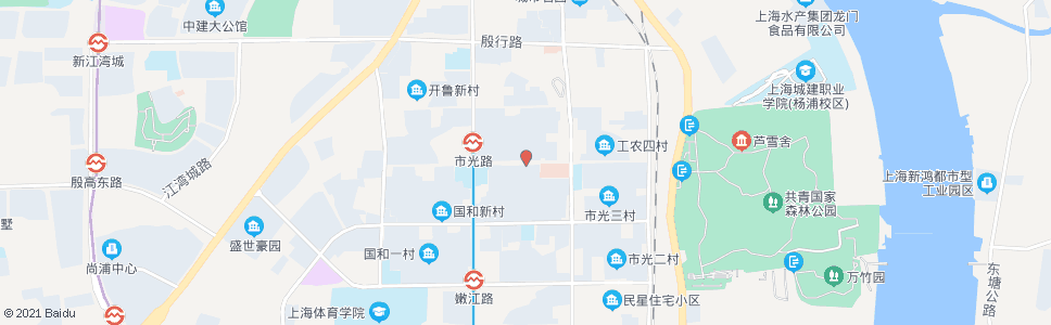 上海市光路包头路_公交站地图_上海公交_妙搜公交查询2024