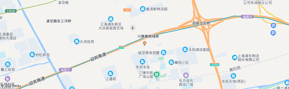 上海川南奉公路亭塘_公交站地图_上海公交_妙搜公交查询2024