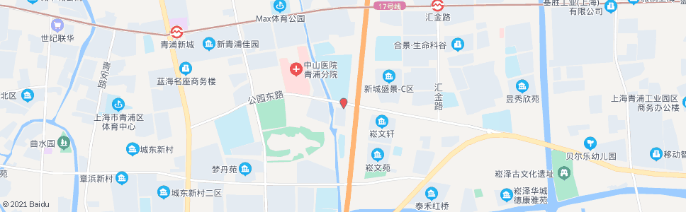 上海华乐路公园东路(高级中学)_公交站地图_上海公交_妙搜公交查询2024