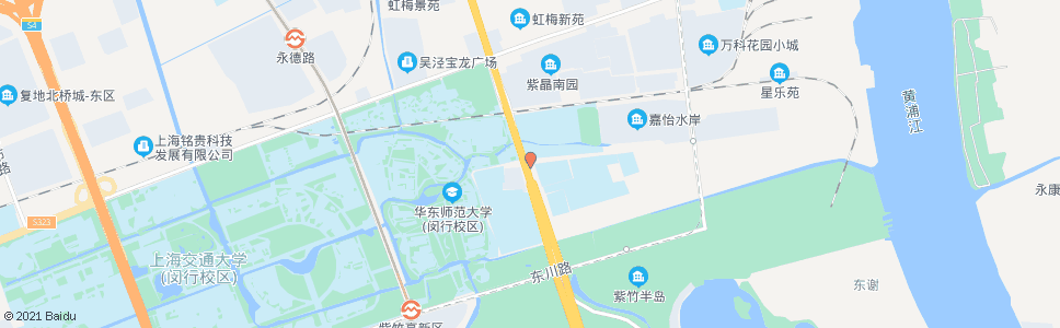 上海剑川路虹梅南路(招呼站)_公交站地图_上海公交_妙搜公交查询2024