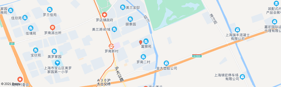 上海富南路杨南路_公交站地图_上海公交_妙搜公交查询2024