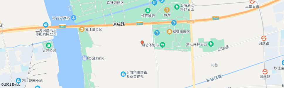 上海鲁陈路跃进村二组_公交站地图_上海公交_妙搜公交查询2024