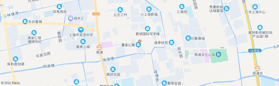 上海年家浜路康沈路(招呼站)_公交站地图_上海公交_妙搜公交查询2024