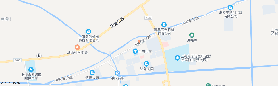 上海川南奉公路洪运路_公交站地图_上海公交_妙搜公交查询2024