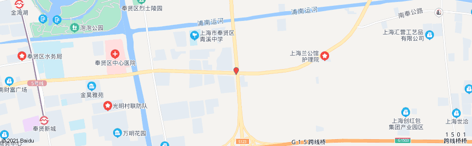 上海南奉公路浦星公路_公交站地图_上海公交_妙搜公交查询2024