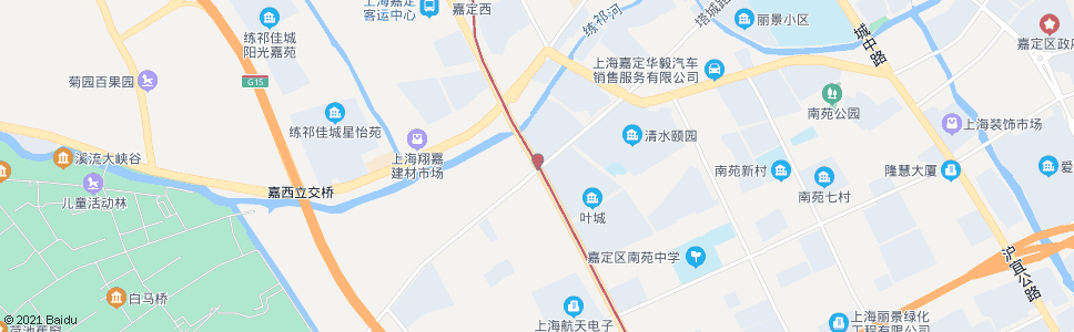 上海胜辛路嘉安公路_公交站地图_上海公交_妙搜公交查询2024