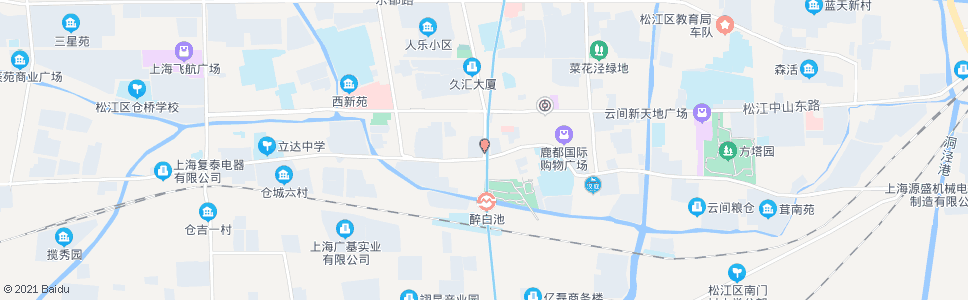 上海南其昌路嘉松公路(招呼站)_公交站地图_上海公交_妙搜公交查询2024