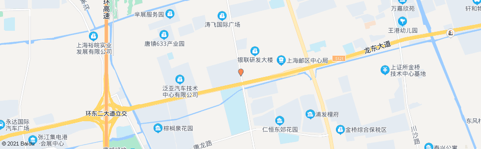 上海顾唐路龙东大道_公交站地图_上海公交_妙搜公交查询2024