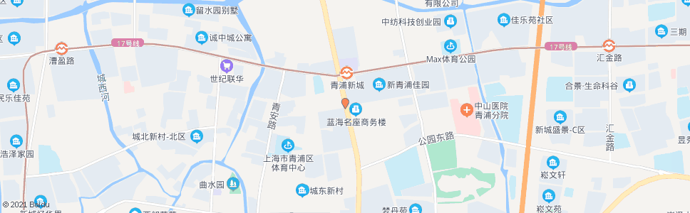 上海外青松公路华科路(上客站)_公交站地图_上海公交_妙搜公交查询2024