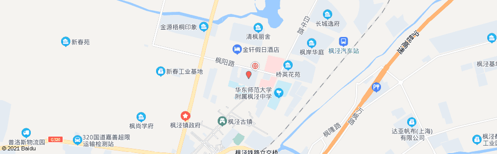 上海枫阳新村_公交站地图_上海公交_妙搜公交查询2024