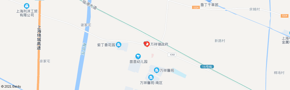 上海三三公路茂盛路_公交站地图_上海公交_妙搜公交查询2024