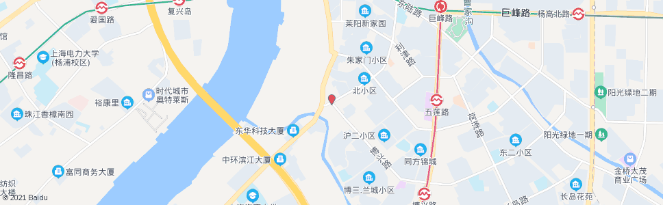 上海莱阳路博兴路_公交站地图_上海公交_妙搜公交查询2024