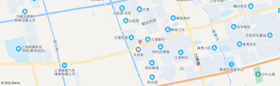 上海环城西路南亭公路_公交站地图_上海公交_妙搜公交查询2024