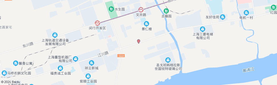 上海江川路丽江路_公交站地图_上海公交_妙搜公交查询2024