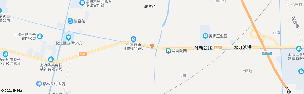 上海叶新公路六里庵公路_公交站地图_上海公交_妙搜公交查询2024