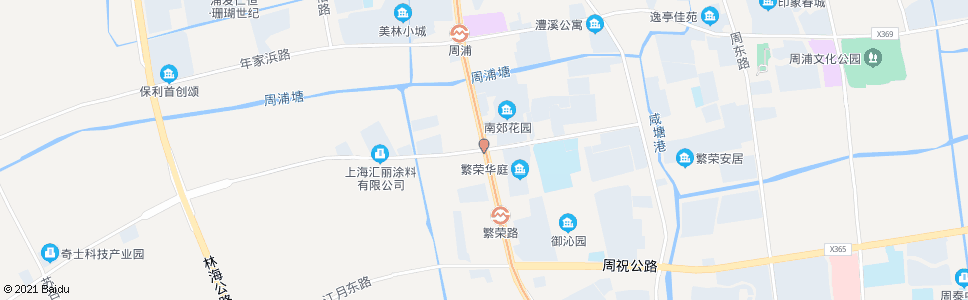 上海沪南公路横桥路(临时站)_公交站地图_上海公交_妙搜公交查询2024