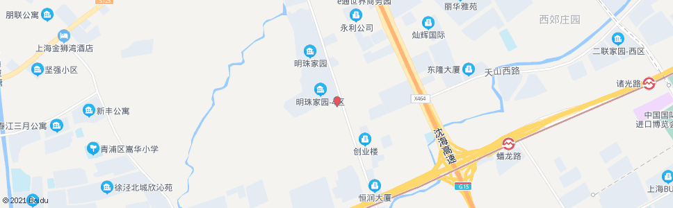 上海华徐公路徐祥路(金联村委)_公交站地图_上海公交_妙搜公交查询2024