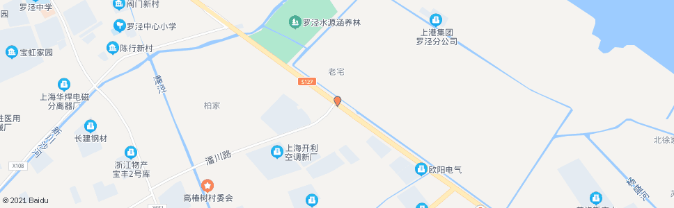 上海北蕰川路潘川路_公交站地图_上海公交_妙搜公交查询2024