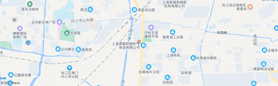 上海北松公路松卫北路_公交站地图_上海公交_妙搜公交查询2024