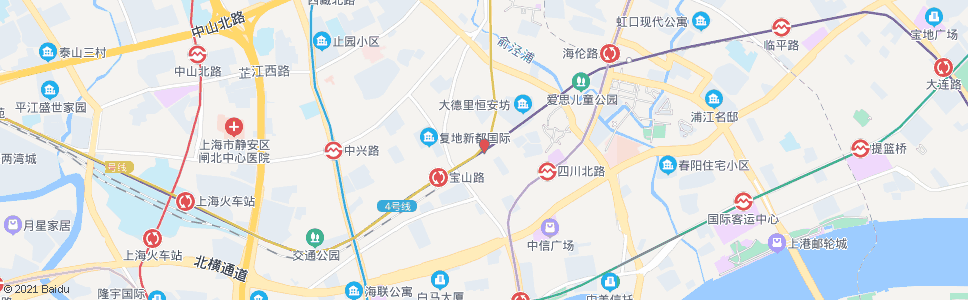 上海虬江路宝通路_公交站地图_上海公交_妙搜公交查询2024