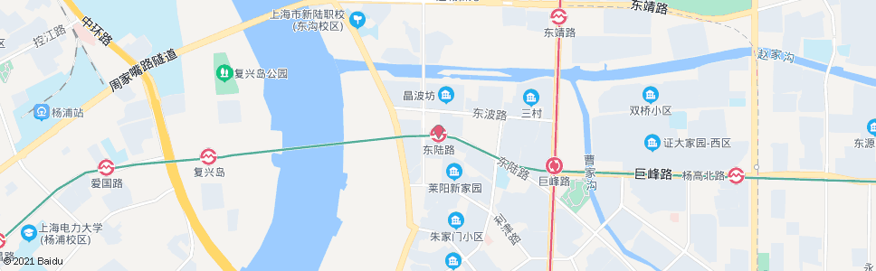 上海浦东北路东陆路_公交站地图_上海公交_妙搜公交查询2024