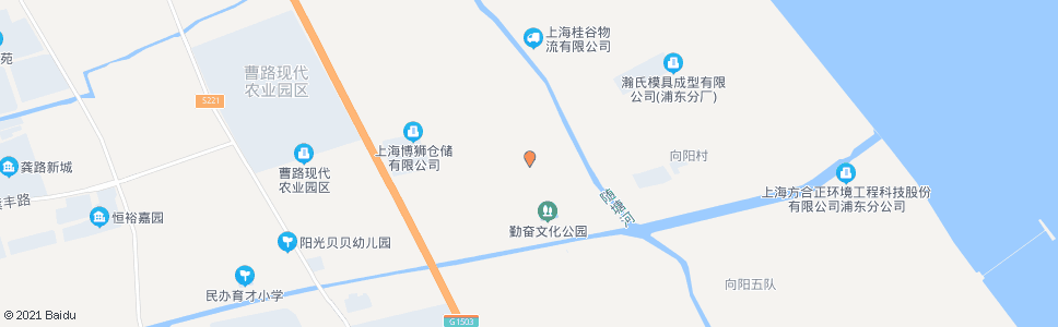 上海朝勤路王家车路_公交站地图_上海公交_妙搜公交查询2024