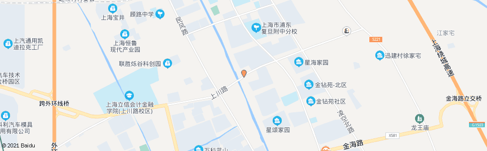 上海上川路顾曹公路_公交站地图_上海公交_妙搜公交查询2024