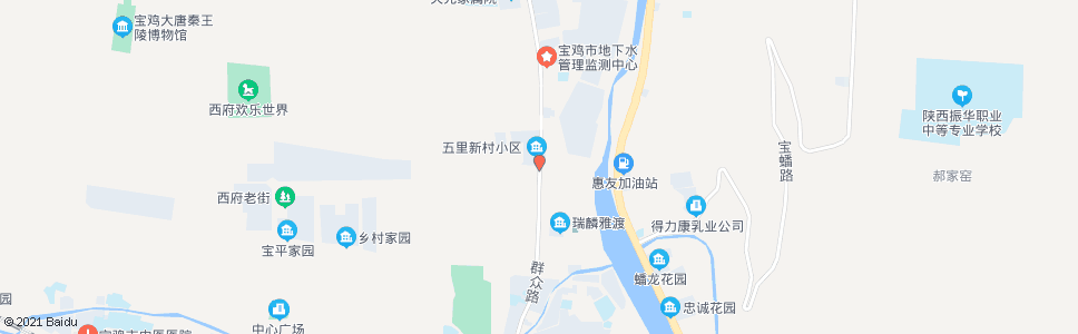 宝鸡宝鸡市康复医院_公交站地图_宝鸡公交_妙搜公交查询2024