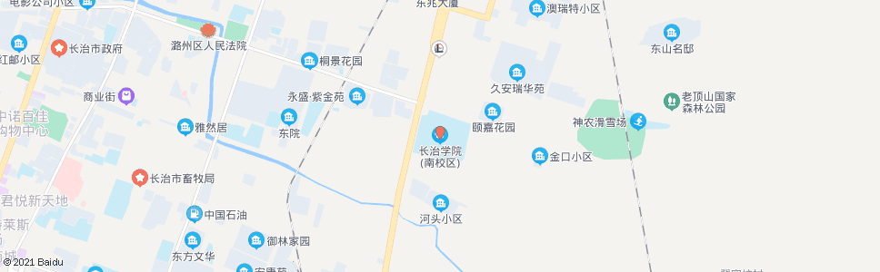 长治长治师范南校区_公交站地图_长治公交_妙搜公交查询2024