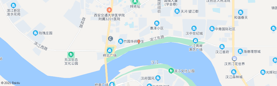 汉中滨江路(临时增加)_公交站地图_汉中公交_妙搜公交查询2025