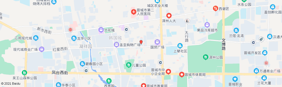 晋城瑞丰大厦_公交站地图_晋城公交_妙搜公交查询2024