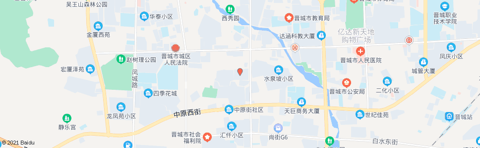 晋城中原街建材市场_公交站地图_晋城公交_妙搜公交查询2024