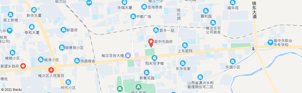 晋中平阳路八一街口_公交站地图_晋中公交_妙搜公交查询2024