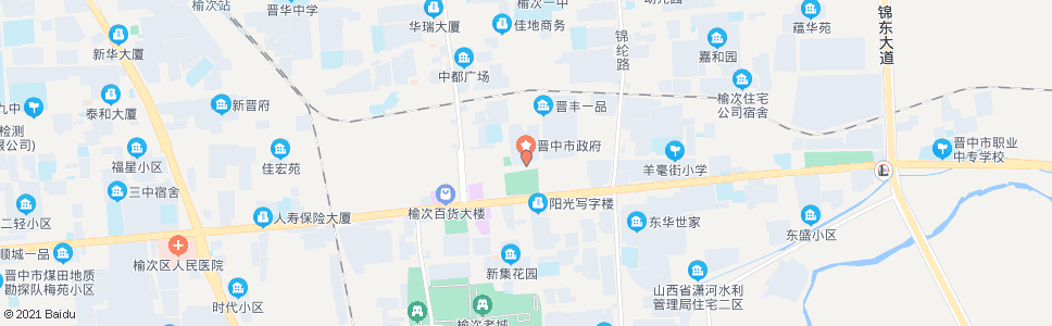 晋中友邦乐园_公交站地图_晋中公交_妙搜公交查询2024