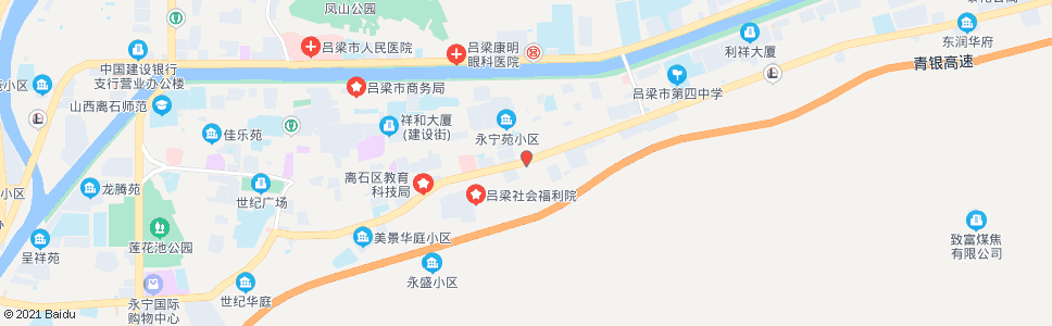 吕梁东川超市_公交站地图_吕梁公交_妙搜公交查询2024