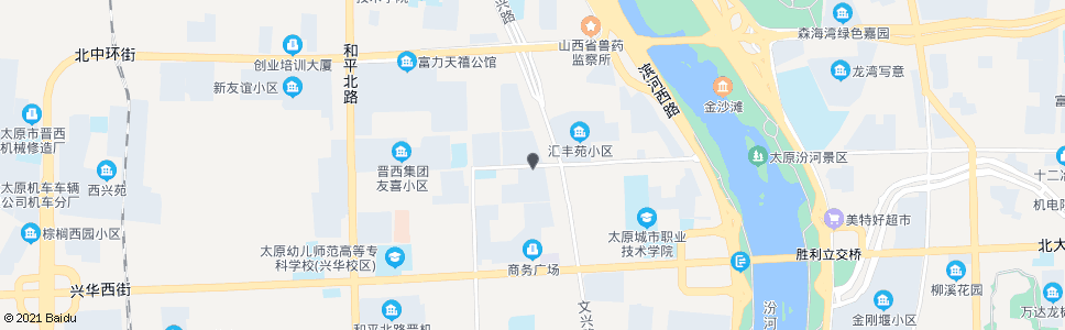 太原兴华北街文兴路口_公交站地图_太原公交_妙搜公交查询2024