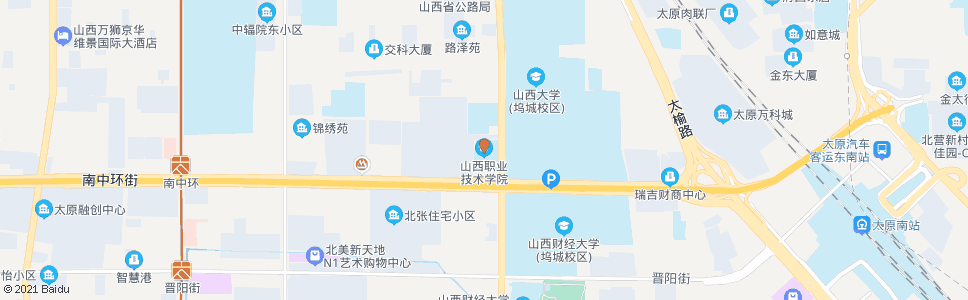 太原山西建筑职业技术学院北门_公交站地图_太原公交_妙搜公交查询2024