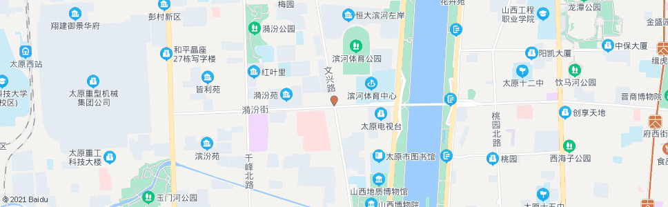 太原文兴路漪汾街口_公交站地图_太原公交_妙搜公交查询2024